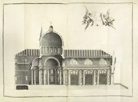 Lo studio dell'architettura di Andrea Palladio [...] arrichito delle più cospicue posteriori sue opere innalzate nella città di Venezia [...] Di nuovo comparisce diviso in tomi 5. Tomo primo (-quinto).