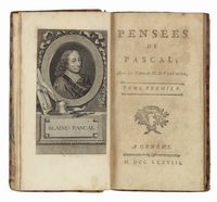 Pensées de Pascal, avec les notes de M. de Voltaire.