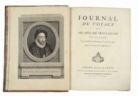 Journal du voyage [...] en Italie, Par la Suisse & l'Allemagne en 1580 & 1581. Avec des Notes par M. de Querlon.