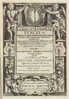 Minus, cognitarum rarorumque nostro coelo orientium stirpiumekphrasis [...] item de aquatilibus aliisque nonnullis animalibus libellus.