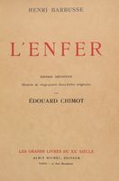 L' Enfer [...] Edition définitive illustrée de vingt-quatre eaux-fortes originales par Edouard Chimot.