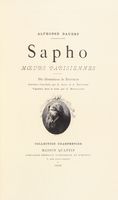 Sapho. Moeurs parisiennes. Dix illustrations de Rejchan, Gravées à l'eau-forte par e. Abot et A. Duvivier. Vignette dans le texte par G. Montaigut.