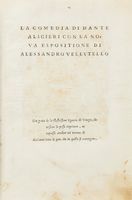 La Commedia [...] con la nova esposizione di Alessandro Vellutello.