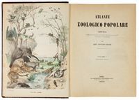 Atlante zoologico popolare. Opera compilata sui più recenti lavori di zoologia italiani e stranieri. Volume I (-VIII).