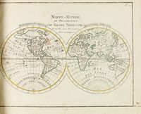 Atlas moderne portatif composé de trente cartes sur toutes les partes du globe terrestre et de trois cartes astronomiques...