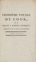 Troisième voyage [...] ou voyage a l'océan pacifique, ornenné par le roi d'Angleterre, pour faire découvertes dans l'Hémisphere nord...