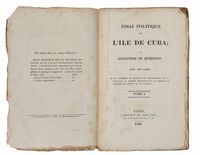 Essai politique sur l'ile de Cuba [...] avec une carte et un supplément [...].Tome I (-II).