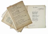 Raccolta di 7 brani poetici firmati dal titolo 'El velier' dedicati a Gianni Stuparich.