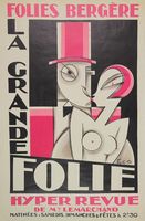 'La Grande Folie, hyper revue at the Folies Bergère.