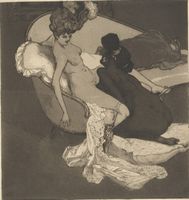 Die Bonbonnière galante und artige Samlung erotischer Phantasien von Choisy Le Conin mit Paraphrasen in Poesie von Amadée de La Houette.
