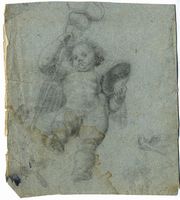 Putto con Caduceo.