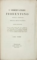 L'osservatore Fiorentino sugli edifizj della sua patria [...]. Terza edizione...