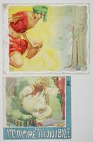 Illustrazione originale per ?Il principe invisibilè. Tavola n. 3.