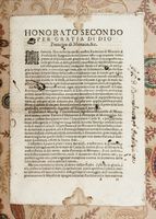 Honorato Secondo per gratia di Dio Prencipe di Monaco [...]. Monaco, 18 novembre 1641.