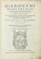  Malpighi Marcello : Consultationum Medicinalium centuria prima, quam in gratiam clinicorum evulgat Hieronymus Gaspari...  Girolamo Mercuriale  - Asta Manoscritti, Libri, Autografi, Stampe & Disegni - Libreria Antiquaria Gonnelli - Casa d'Aste - Gonnelli Casa d'Aste