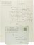  Montale Eugenio : Lettera autografa firmata inviata a Nello Baccetti.  - Auction Manuscripts, Books, Autographs, Prints & Drawings - Libreria Antiquaria Gonnelli - Casa d'Aste - Gonnelli Casa d'Aste