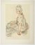  Albine Ren Franois XavierPrinet, Jules Joseph Raphal Collin  (Parigi, 1850 - Brionne, 1916) : Manon. Le depart.  - Auction Timed Auction: Prints & drawings - Libreria Antiquaria Gonnelli - Casa d'Aste - Gonnelli Casa d'Aste