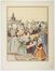  Fernand Piet, Jeanne Granès : Un marchè en Zelande. L'aieule.  - Auction Timed Auction: Prints & drawings - Libreria Antiquaria Gonnelli - Casa d'Aste - Gonnelli Casa d'Aste
