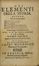  Le Lorrain Pierre (abb de Vallemont) : Gli elementi della storia, ovvero ciò che bisogna sapere della cronologia, della geografia, del blasone.... Storia, Storia, Diritto e Politica  - Auction Books, Prints and Drawings - Libreria Antiquaria Gonnelli - Casa d'Aste - Gonnelli Casa d'Aste