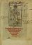  Ludolphus de Saxonia : Vita Christi. Incunabolo, Religione, Collezionismo e Bibiografia  - Auction Books, Prints and Drawings - Libreria Antiquaria Gonnelli - Casa d'Aste - Gonnelli Casa d'Aste