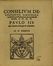 Consilium delectorum cardinalium et aliorum Praelatorum de emendada ecclesia... Religione, Diritto, Storia, Diritto e Politica  - Auction Books, Prints and Drawings - Libreria Antiquaria Gonnelli - Casa d'Aste - Gonnelli Casa d'Aste