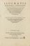  Isocrates : Orationes et epistolae [...] de Greco in Latinum pridem conversae, nunc recognitae, per Hieronymum Wolfium... Classici, Letteratura  Hieronymus Wolf  - Auction Books, Prints and Drawings - Libreria Antiquaria Gonnelli - Casa d'Aste - Gonnelli Casa d'Aste