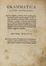  Donato Bernardino : Grammatica latina in volgare. Grammatica, Letteratura  - Auction BOOKS, MANUSCRIPTS AND AUTOGRAPHS - Libreria Antiquaria Gonnelli - Casa d'Aste - Gonnelli Casa d'Aste