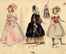  Hoster : Lotto di 9 costumi teatrali francesi.  - Asta Grafica, Dipinti ed Oggetti d'Arte dal XV al XX secolo - Libreria Antiquaria Gonnelli - Casa d'Aste - Gonnelli Casa d'Aste