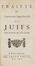  Spinoza Baruch : Reflexions curieuses d'un Esprit des-Interress� sur les matieres les plus Importantes au salut, tant Public que Particulier (Secondo frontespizio:) Traitt� des Ceremonies Superstitieuses des Juifs tant Anciens que Modernes.  - Asta Libri, manoscritti e autografi - Libreria Antiquaria Gonnelli - Casa d'Aste - Gonnelli Casa d'Aste