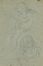  Marcantonio Franceschini  (Bologna, 1648 - 1729) [attribuito a] : Studi per una Santa (S. Caterina de' Vigri?) (recto). Studi di mani (verso).  - Asta Grafica, Dipinti ed Oggetti d'Arte dal XV al XX secolo - Libreria Antiquaria Gonnelli - Casa d'Aste - Gonnelli Casa d'Aste
