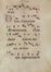  Anonimo del XV secolo : Spezzatura, in due carte, da antifonario.  - Asta Grafica, Dipinti ed Oggetti d'Arte dal XV al XX secolo - Libreria Antiquaria Gonnelli - Casa d'Aste - Gonnelli Casa d'Aste