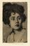  Giuseppe Miti Zanetti  (Modena,  - Milano, 1929) : Ritratto femminile.  - Asta Grafica, Dipinti ed Oggetti d'Arte dal XV al XX secolo - Libreria Antiquaria Gonnelli - Casa d'Aste - Gonnelli Casa d'Aste