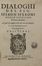  Speroni Sperone : Orationi.  - Asta Libri, manoscritti e autografi - Libreria Antiquaria Gonnelli - Casa d'Aste - Gonnelli Casa d'Aste