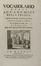 Vocabolario degli Accademici della Crusca. Impressione Napoletana secondo l'ultima di Firenze. Tomo I (-VI). Dizionari, Letteratura  - Auction BOOKS, MANUSCRIPTS AND AUTOGRAPHS - Libreria Antiquaria Gonnelli - Casa d'Aste - Gonnelli Casa d'Aste