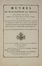  Le Prince Jean-Baptiste : Oeuvres [...] contenant plus de cent soixante planches grav�es � l'eau-forte. Figurato, Costume e moda, Collezionismo e Bibiografia, Arte  - Auction BOOKS, MANUSCRIPTS AND AUTOGRAPHS - Libreria Antiquaria Gonnelli - Casa d'Aste - Gonnelli Casa d'Aste
