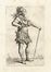  Salvator Rosa  (Arenella, 1615 - Roma, 1673) : Lotto di 7 tavole da Diverse figure.  - Auction Prints and Drawings XVI-XX century, Paintings of the 19th-20th centuries - Libreria Antiquaria Gonnelli - Casa d'Aste - Gonnelli Casa d'Aste