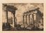  Luigi Rossini  (Ravenna, 1790 - Roma, 1875) : Veduta generale del foro romano...  - Asta Stampe e Disegni XVI-XX secolo, Dipinti dell'800 e del '900. - Libreria Antiquaria Gonnelli - Casa d'Aste - Gonnelli Casa d'Aste