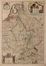  Vincenzo Maria Coronelli  (Venezia, 1650 - 1718) : Lotto di 2 grandi carte geografiche sul corso del Reno.  - Asta Stampe e Disegni XVI-XX secolo, Dipinti dell'800 e del '900. - Libreria Antiquaria Gonnelli - Casa d'Aste - Gonnelli Casa d'Aste