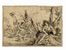  Giulio Carpioni  (Venezia, 1613 - Vicenza, 1679) : L'Aria (Iris sull'arcobaleno). L'Acqua (Naiade con tritoni).  - Asta Stampe e Disegni XVI-XX secolo, Dipinti dell'800 e del '900. - Libreria Antiquaria Gonnelli - Casa d'Aste - Gonnelli Casa d'Aste