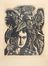  Giuseppe Haas-Triverio  (Sachseln, 1899 - 1963) : Donna coi girasoli.  - Asta Stampe e Disegni XVI-XX secolo, Dipinti dell'800 e del '900. - Libreria Antiquaria Gonnelli - Casa d'Aste - Gonnelli Casa d'Aste