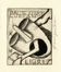  Michel Fingesten  (Buczkowitz, 1883 - Cerisano, 1943) : Due ex-libris cubisti.  - Asta Stampe e Disegni XVI-XX secolo, Dipinti dell'800 e del '900. - Libreria Antiquaria Gonnelli - Casa d'Aste - Gonnelli Casa d'Aste