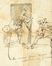  Francesco Vinea  (Forl, 1845 - Firenze, 1902) : Lotto di 10 disegni.  - Auction Prints and Drawings XVI-XX century, Paintings of the 19th-20th centuries - Libreria Antiquaria Gonnelli - Casa d'Aste - Gonnelli Casa d'Aste