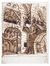  Telemaco Signorini  (Firenze, 1835 - 1901) : Due studi scenografici raffiguranti un interno di fortezza cinquecentesca.  - Asta Stampe, Disegni e Dipinti dal XVI al XX secolo - Libreria Antiquaria Gonnelli - Casa d'Aste - Gonnelli Casa d'Aste