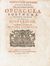  Huygens Christiaan : Opera varia. Volumen primum [-quartus].  - Asta Libri, Manoscritti e Autografi - Libreria Antiquaria Gonnelli - Casa d'Aste - Gonnelli Casa d'Aste