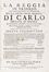  La Placa Pietro : La Reggia in trionfo per l'acclamazione, e coronazione della Sacra Real Maestà di Carlo Infante di Spagna...  Giuseppe Vasi  (Corleone, 1710 - Roma, 1782), Francesco Ciche, Antonio Bova  - Asta Libri, Manoscritti e Autografi - Libreria Antiquaria Gonnelli - Casa d'Aste - Gonnelli Casa d'Aste