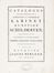 Catalogus van een gedeelte van 't uitmuntend en overheerlyk kabinet kunstige schilderyen. Meestendeels van de allerbeste en voornaamste Nederlandsche meeters. By een verzameld door den banquier Jaques Bergeon. Pittura  - Auction Books, Manuscripts & Autographs - Libreria Antiquaria Gonnelli - Casa d'Aste - Gonnelli Casa d'Aste