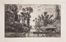 Charles Fran�ois Daubigny  (Parigi, 1817 - 1878) : Les charettes de roulage.  - Auction Prints, Drawings and Paintings from 16th until 20th centuries - Libreria Antiquaria Gonnelli - Casa d'Aste - Gonnelli Casa d'Aste
