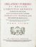  Ariosto Ludovico : Orlando furioso [...] tradotto in versi latini [...]. Tomo primo (-secondo). Letteratura italiana, Letteratura  Torquato Barbolani, Andrea Bolzoni  (Ferrara, 1689 - 1760)  - Auction Books, Manuscripts & Autographs - Libreria Antiquaria Gonnelli - Casa d'Aste - Gonnelli Casa d'Aste