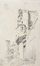  Anonimo del XIX secolo : Lotto composto di 5 disegni di Venezia.  - Auction Books & Graphics. Part I: Prints, Drawings & Paintings - Libreria Antiquaria Gonnelli - Casa d'Aste - Gonnelli Casa d'Aste
