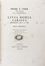 Prose e versi per onorare la memoria di Livia Doria Caraffa... Letteratura italiana, Bodoni, Letteratura, Collezionismo e Bibliografia  Raffaello Morghen  (1761 - 1833), Giuseppe Dall'Acqua  (Vicenza, 1760 - 1829), Cristoforo Dall'Acqua  (Vicenza, 1734 - 1787), Secondo Bianchi, Giovanni Volpato  (Bassano del Grappa, 1735 - Roma, 1803)  - Auction Books & Graphics. Part II: Books, Manuscripts & Autographs - Libreria Antiquaria Gonnelli - Casa d'Aste - Gonnelli Casa d'Aste